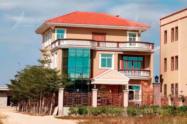 每一張屋面合成樹脂瓦都是藝術(shù)品，都獨(dú)具匠心！