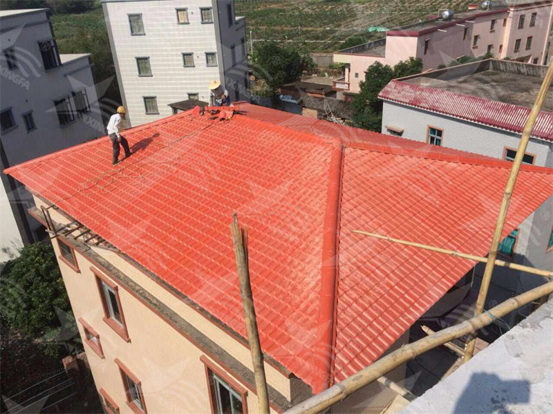 探秘農(nóng)村自建房建房利器！樹脂瓦多少錢一平，合成樹脂瓦價格揭秘！