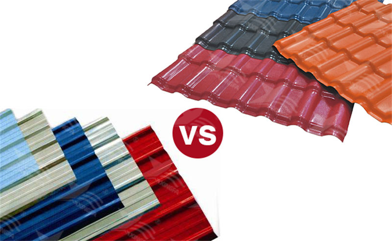 樹脂瓦與PVC瓦的對比，如何選擇適合你的屋頂材料？